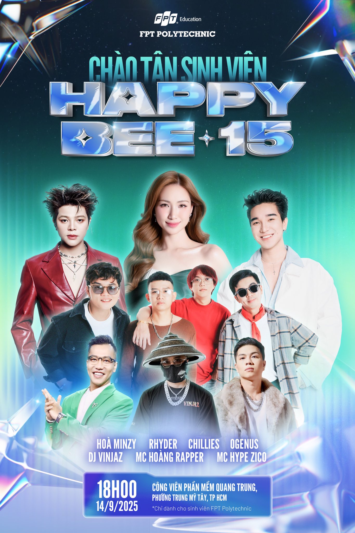 happy bee 14.9.2025 line up