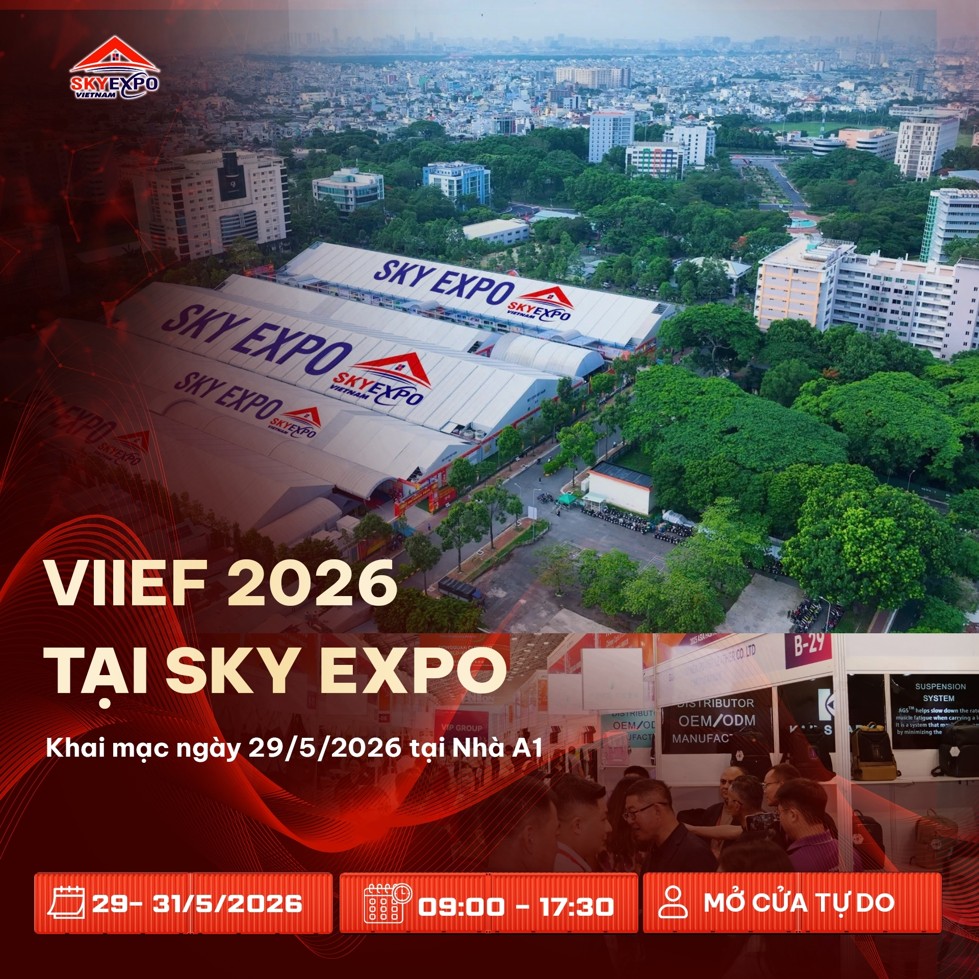 SKY EXPO VIIEF corousel pre exhibition 3