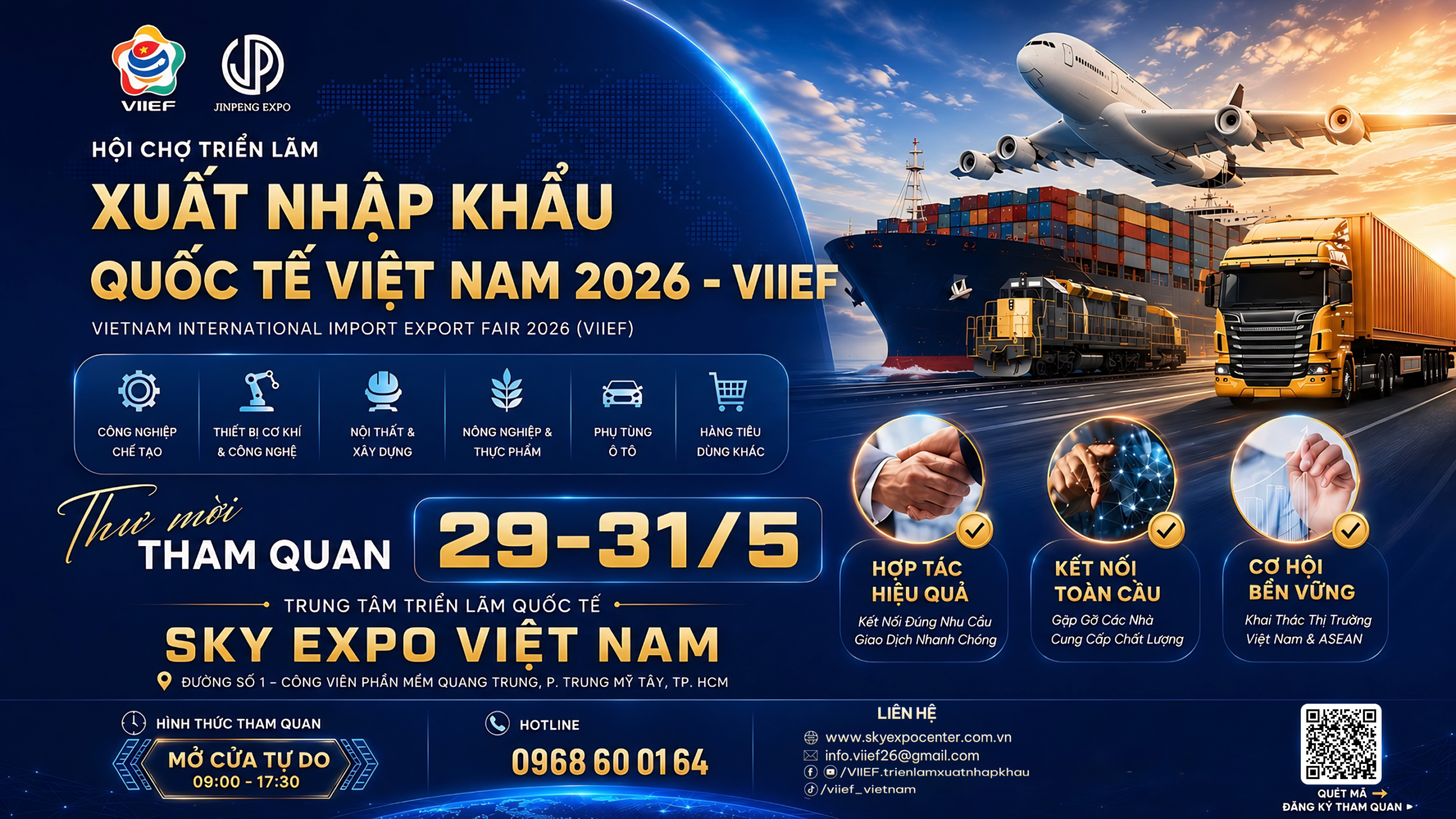 Thư mời tham quan triển lãm VIIEF 2026